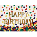 Happy Birthday Confetti Everyday Greeting Card (5"x7")